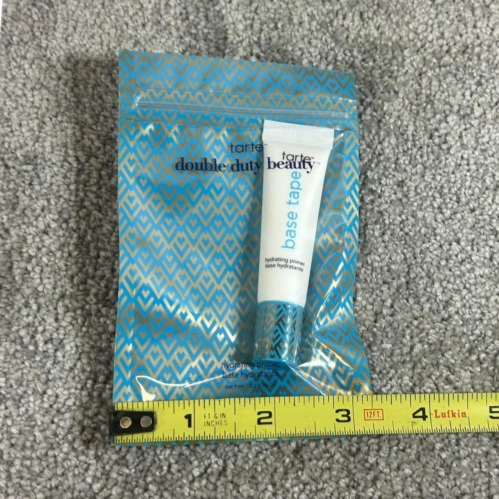 Tarte Base Tape Hydrating Primer Double Duty Beauty White Travel Size 7ml‎